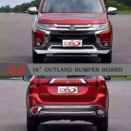 Накладки на бампера Mitsubishi Outlander 2017